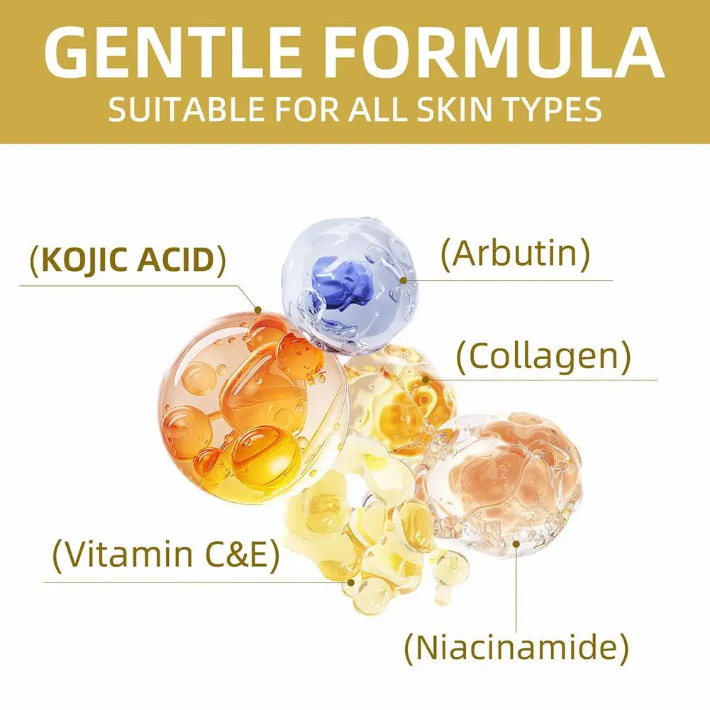 4X Glutathione Kojic Acid Face Cream Even Skin Tone,Eliminates Dark Spots And Dullness Refreshing Moisturizing Glowing Skincare Qme
