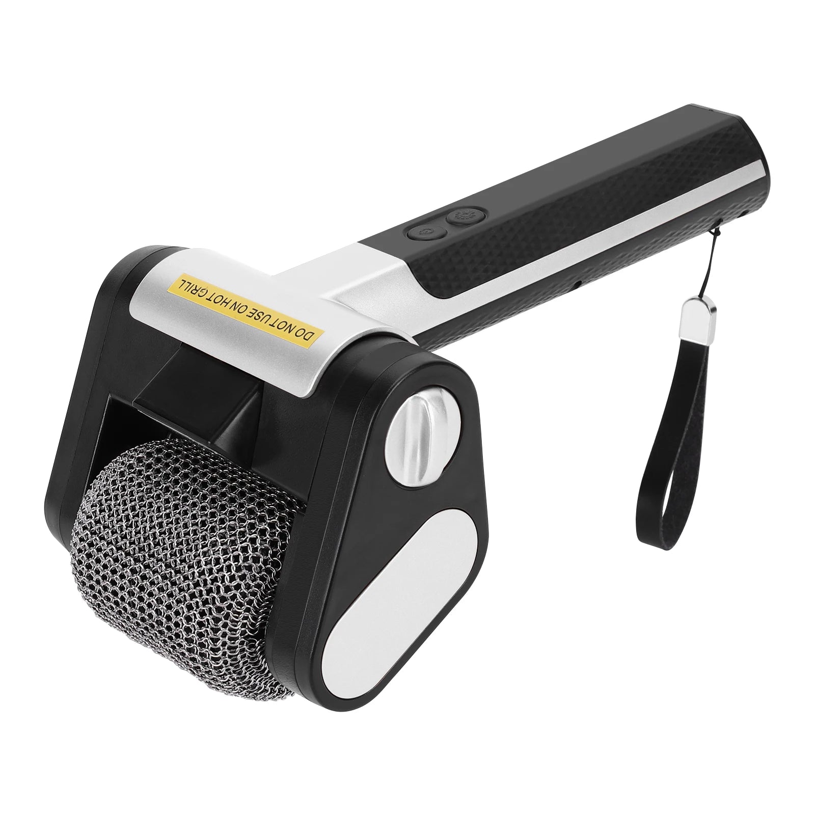 Bristle-Free Rotating Grill Brush Rechargeable Stainless Steel Grill Brush 350 RPM Rotating Dishwasher Brush Outdoor BBQ Tools Qme Style C