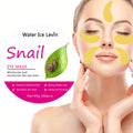 Snail Collagen Eye Mask, Containing Glycerin, Collagen, and Panthenol, Deeply Moisturizes and Nourishes the Skin Around the Eyes, Suitable for All Skin Types Qme A