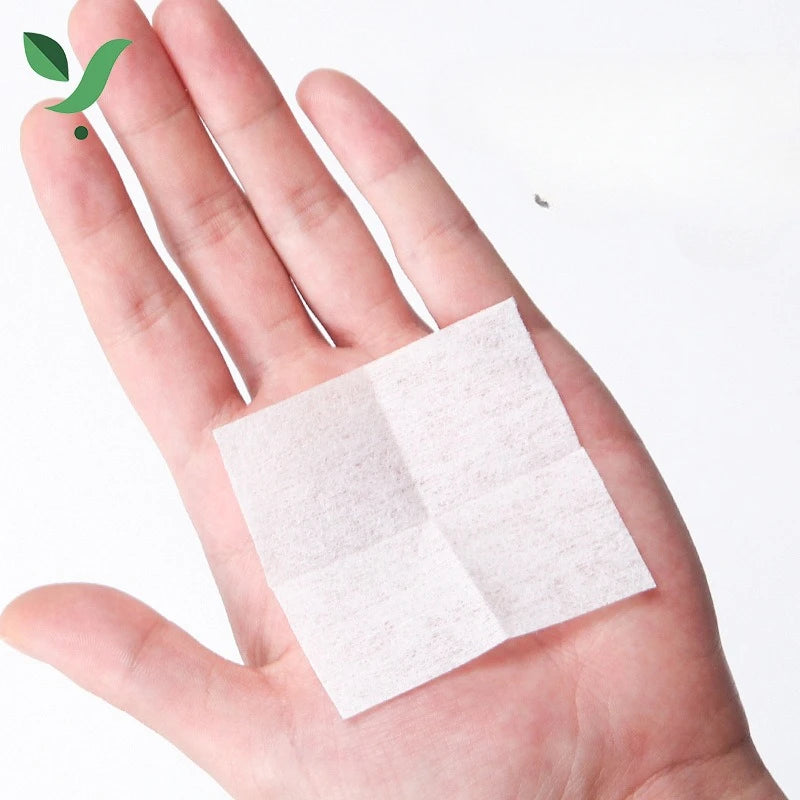 Disposable disinfection car interior cleaning wound treatment essential for home, 75% alcohol disinfection cotton paper Qme