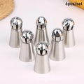 3 6 Cake Decorating Piping Tips Kitchen Nozzle Tools Homemade Qme 6Pcs