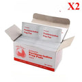 Skin Iodine Wound Disinfection Treatment, Convenient to Carry Outdoor Sports Disaster Essential First Aid Kit Supplies Qme 200pcs