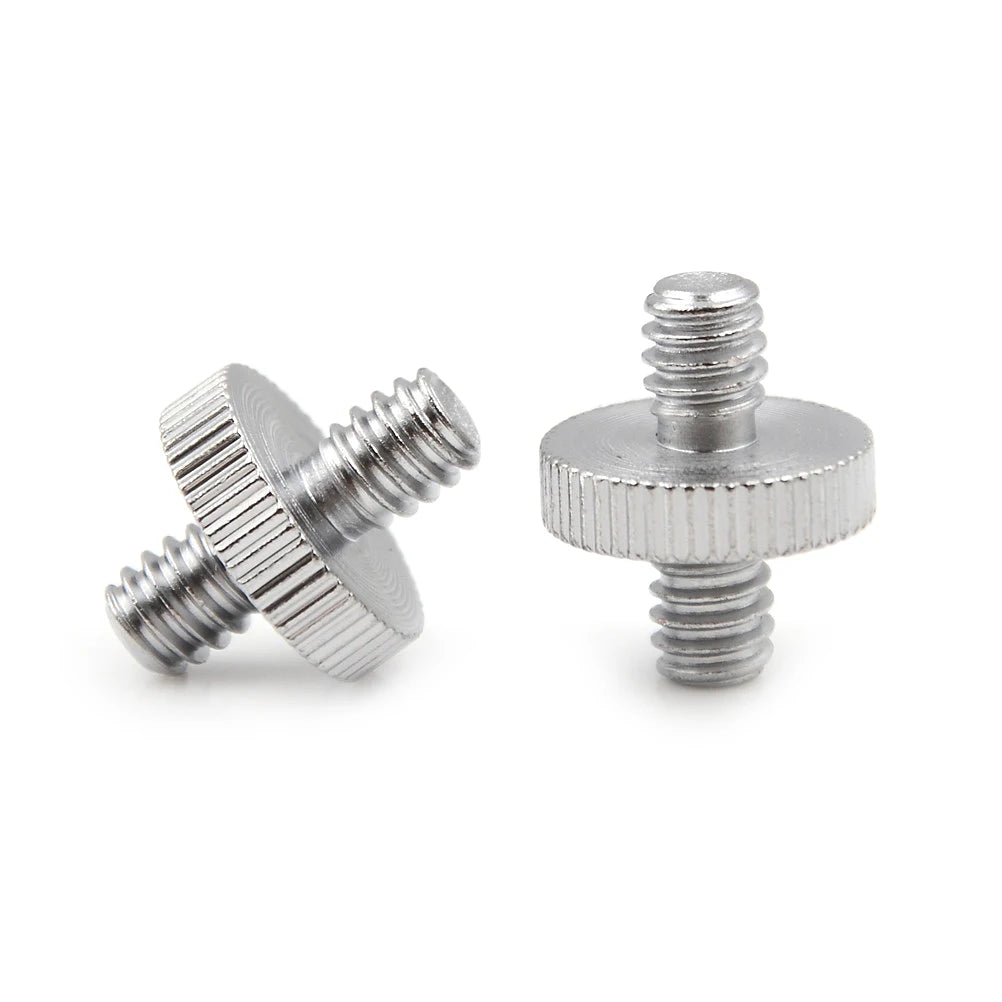 1 4 Male Threaded Screw Adapter Double Head Qme