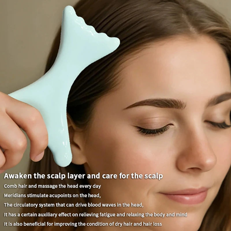 Ceramic Gua Sha Massage Board Antistatic Thermal Conductive Scraping Qme