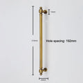 French-style Vintage Brass Handles For Wardrobe Doors Drawers Cabinets Shoe Cabinets And Furniture In Antique Bronze Color Qme A7