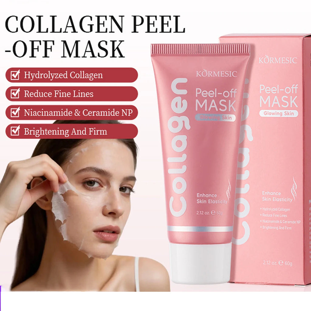 Collagen Peel-off Face Mask Hydrating Firming Improve Skin Elasticity Qme 60g