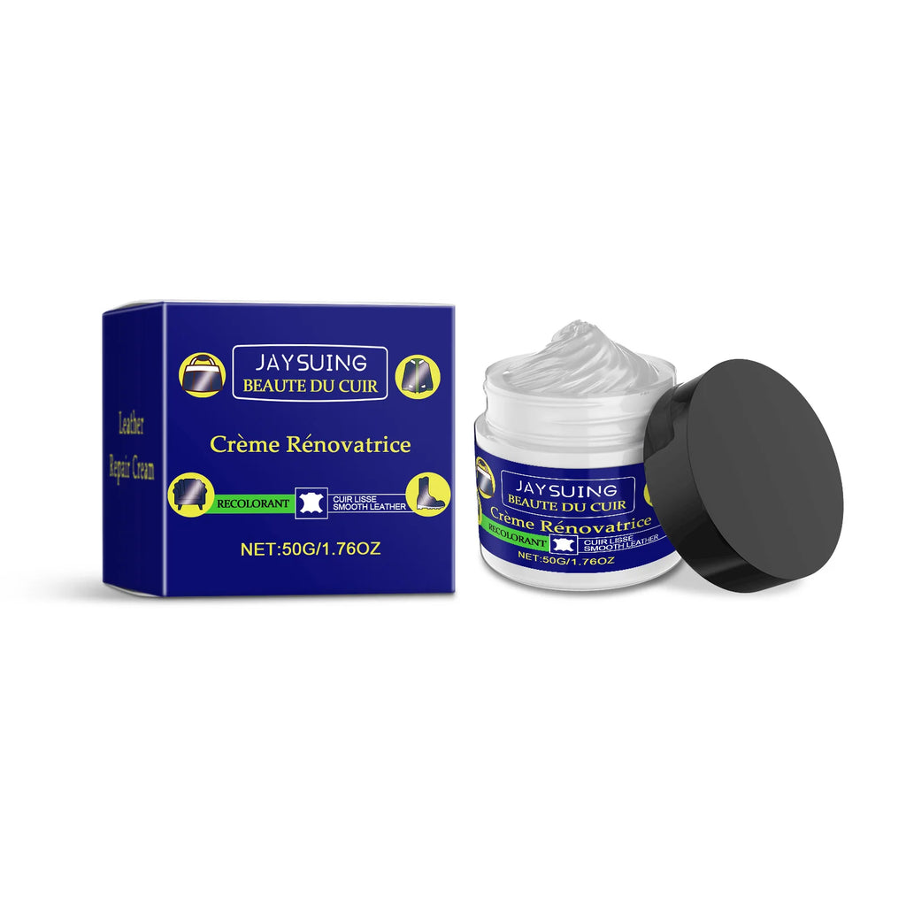 Leather Repair Cream Easily Repair Leather Scratches Restoring Leather's Smooth Surface Extend Service Life Leather Repair Salve Qme 50g Boxed