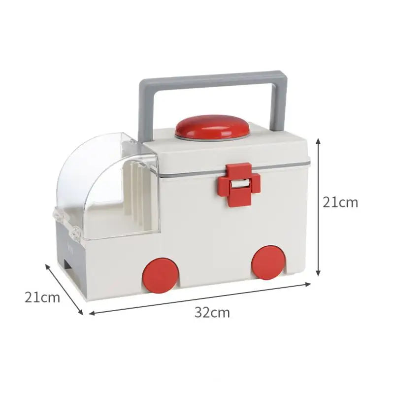 Portable Large-capacity Medicine Box Ambulance Household Medical Qme