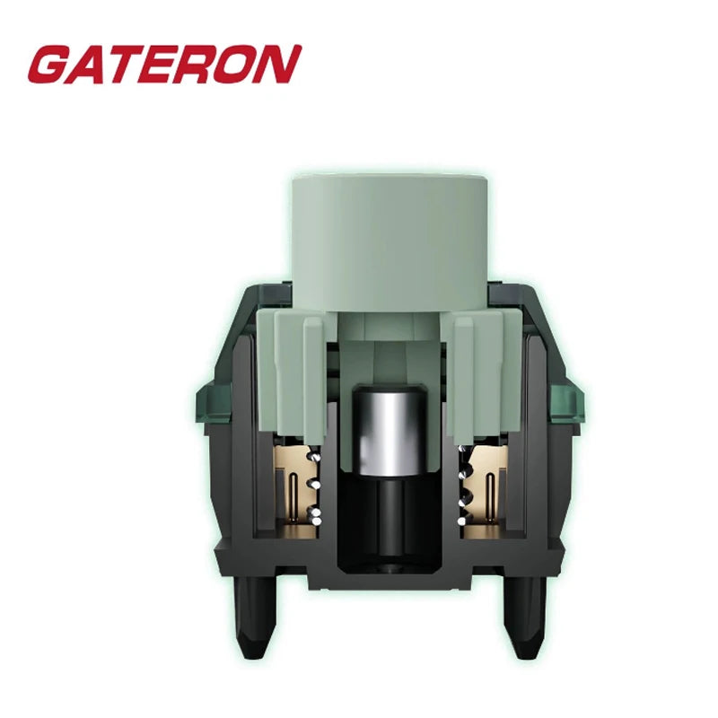 Gateron Magnetic Jade Emerald Switch HIFI Tactile Switches Magnetic Keyboard Game Office Freely Setting Pre Travel Factory Lubrd Qme