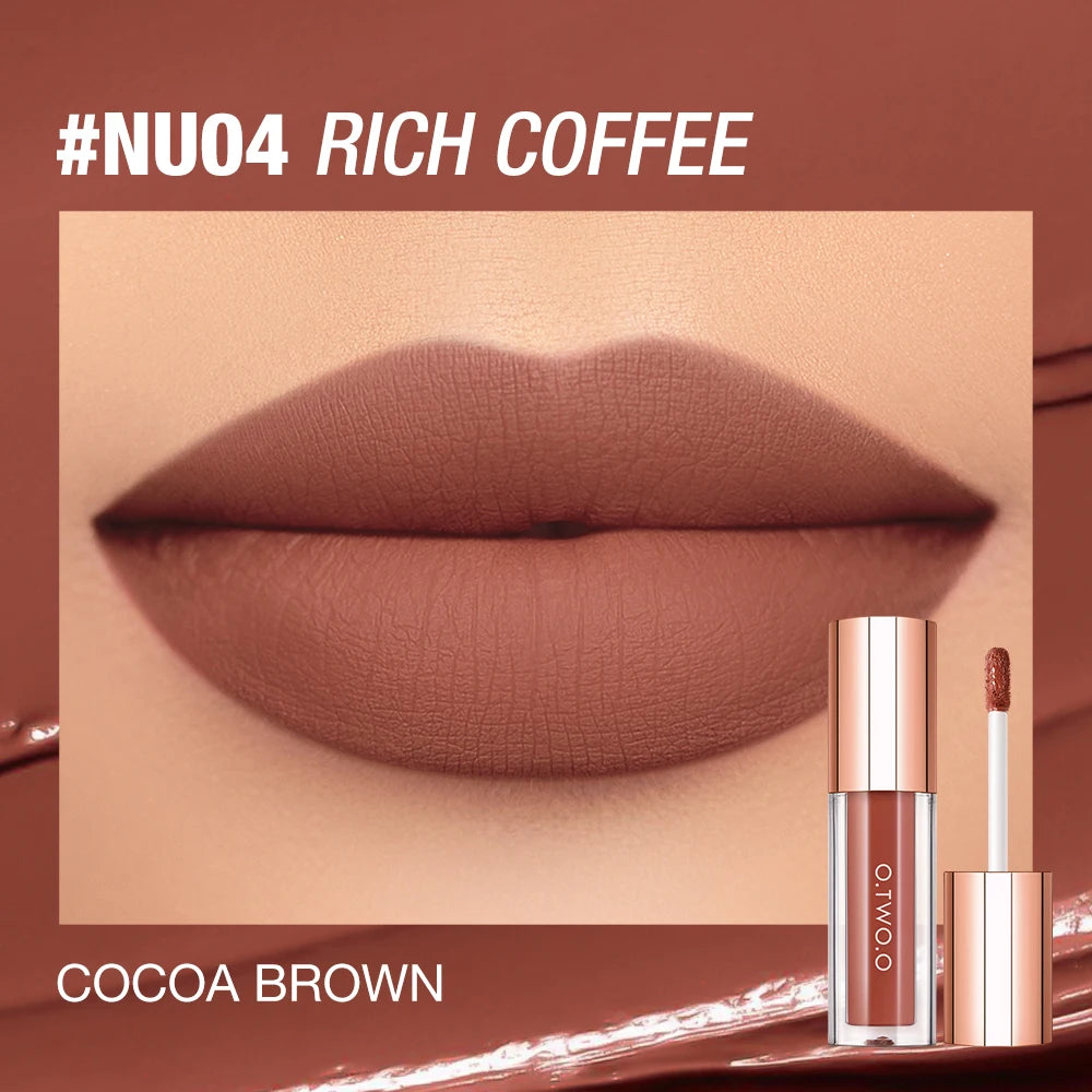 O TWO Lipstick Lip Tint Matte 24H Stay Color-locking Ultra-lasting Qme 04 China Mainland