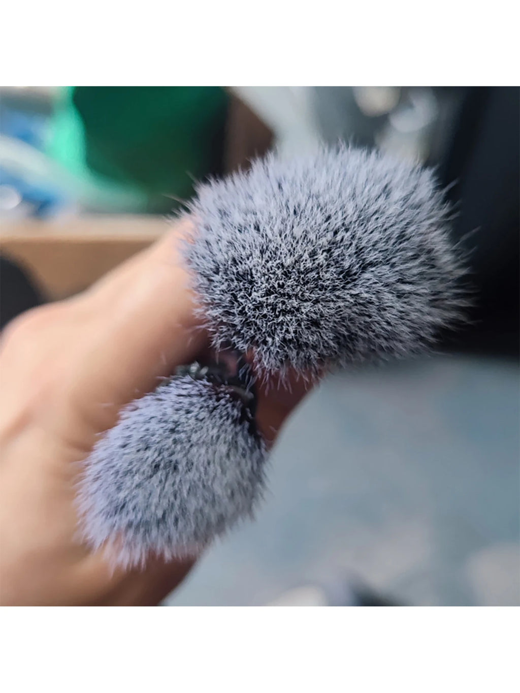 1 Car Air Conditioning Vent Cleaning Brush Interior Tool Dual Head Qme