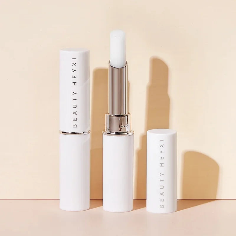 White Tube Lip Balm Moisturizing Colorless Long-Lasting Natural Lipstick Lip Care Makeup Cosmetics Qme