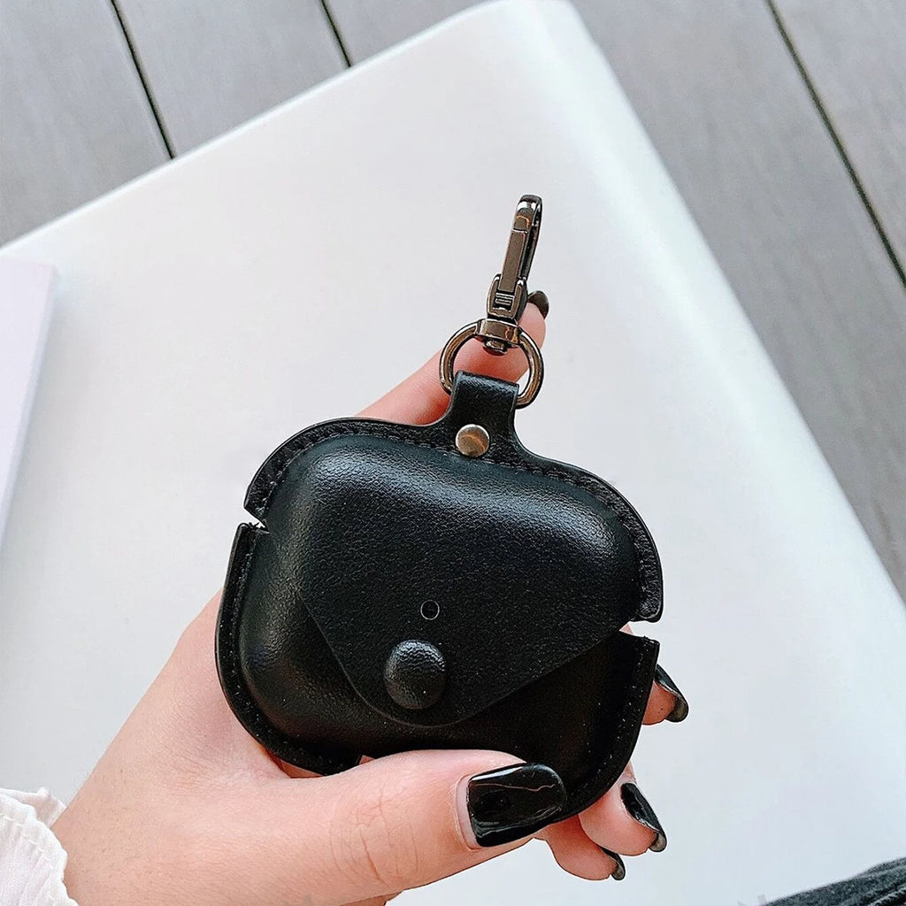Leather Apple Earphone Case Suitable 1 2 3 Pro2 Bag Wireless Qme