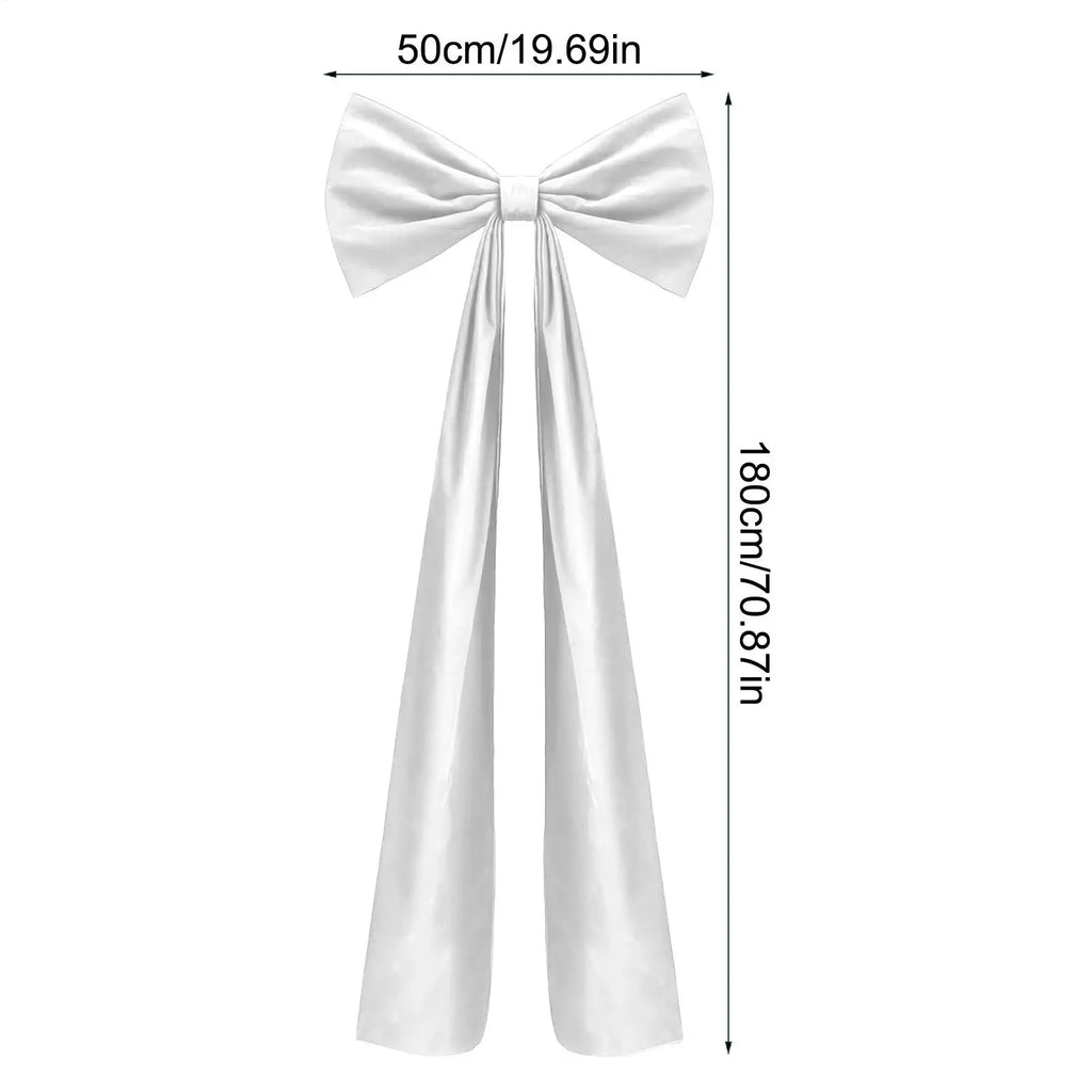 Christmas Tree Bows Large Home Decor Christmas Bow Tree Topper Ornaments For Indoor Outdoor Mantel Fireplace Front Door Wreath Qme