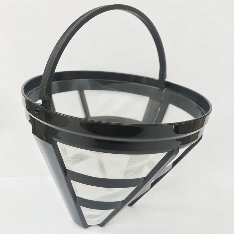 1Pc Reusable Coffee Filter Basket Cup Style Coffee Machine Strainer Mesh. Qme