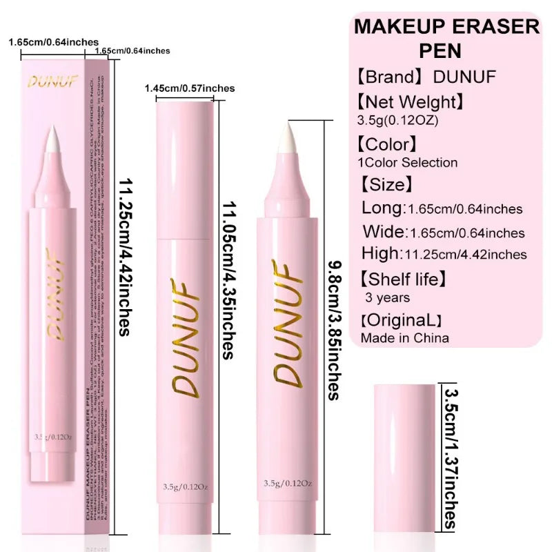 Easy To Clean Makeup Remover Pencil Eyeliner Makeup Correction Face Lip Eye Make Up Removal Shadow Eraser Pen Cleansing Tools Qme