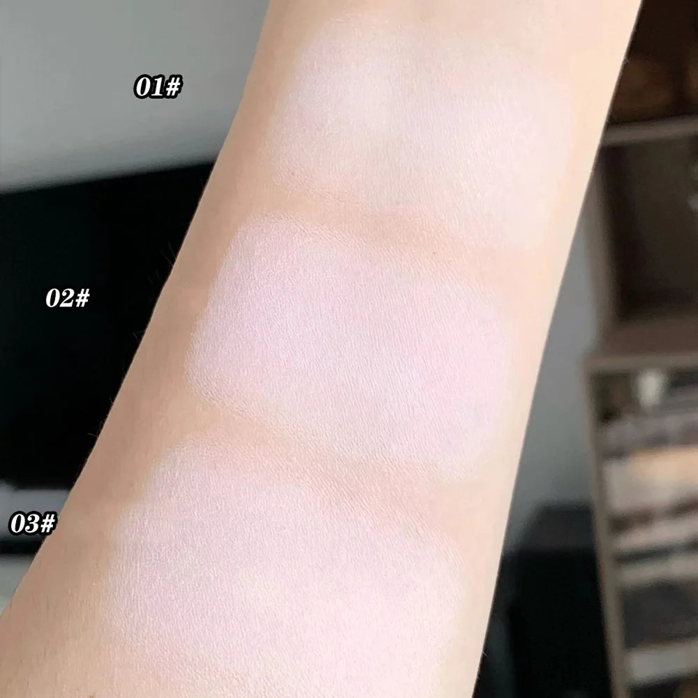 Cappuvini Bear Soft Focus Highlighter Matte Expanding Brightening Qme