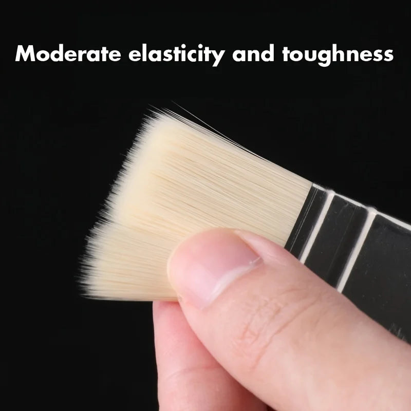 Pigment Brush Water Powder Watercolor Oil Painting Wall Painting Hand Painting Wall DIY Painting Tools Art Supplies Coloring Qme