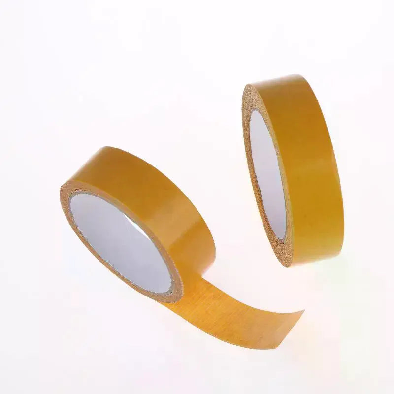 Super Traceless Carpet Adhesive Double Sided Cloth Base Tape With Strong Fixation High Viscosity For Waterproof Translucent Mesh Qme