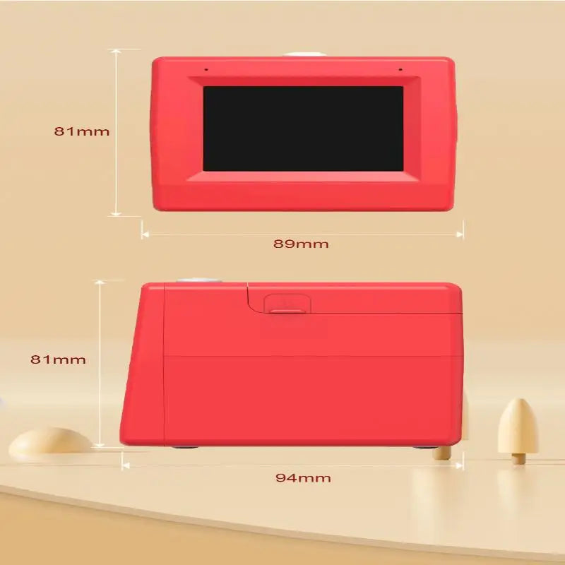 HD Screen Mini AI Printer Portable Magic Box 1080P Smart Voice Qme Default Title