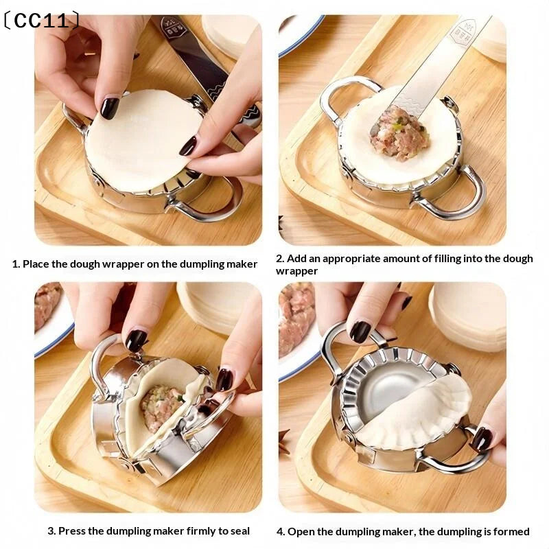 Dumpling Machine Tools Mold Clamp Baking Pastry Kitchen Qme
