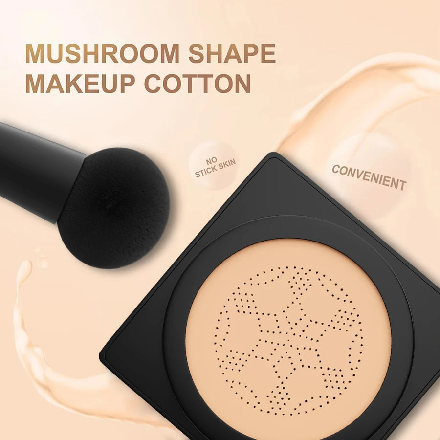 5 Magic Foundation Mushroom Head Moisturizing Air Cushion CC Cream Qme