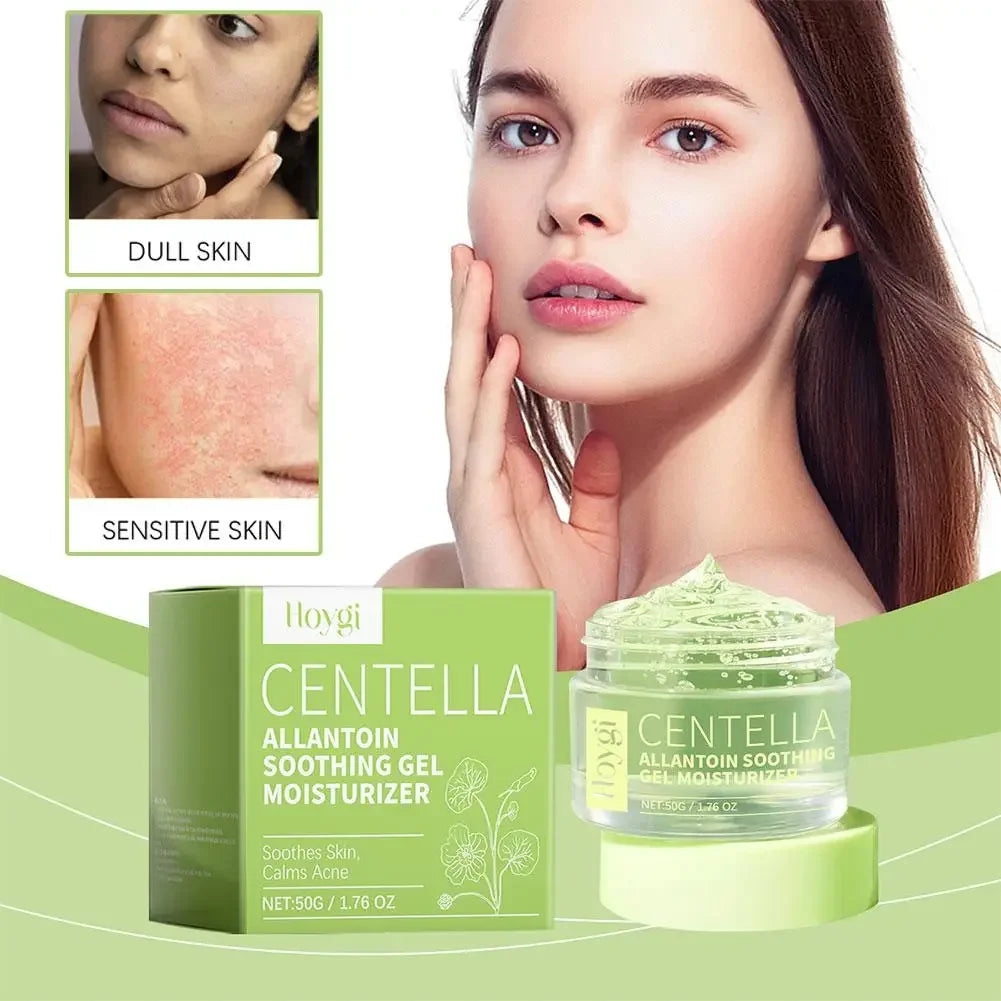 50g Centella Allantoin Soothing Gel Moisturizing Brightening Anti-aging Essence Lotion Calming Repairing For All Skin Care Qme