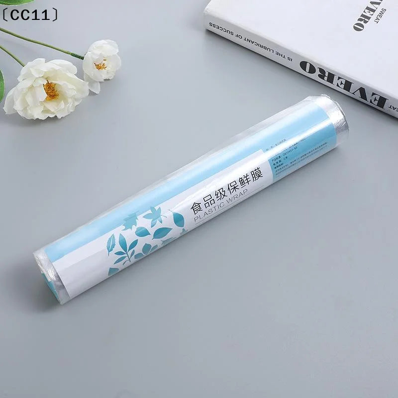 Cling Film Clear PE Disposable Microwavable Small Roll Food Wrap Keep Qme
