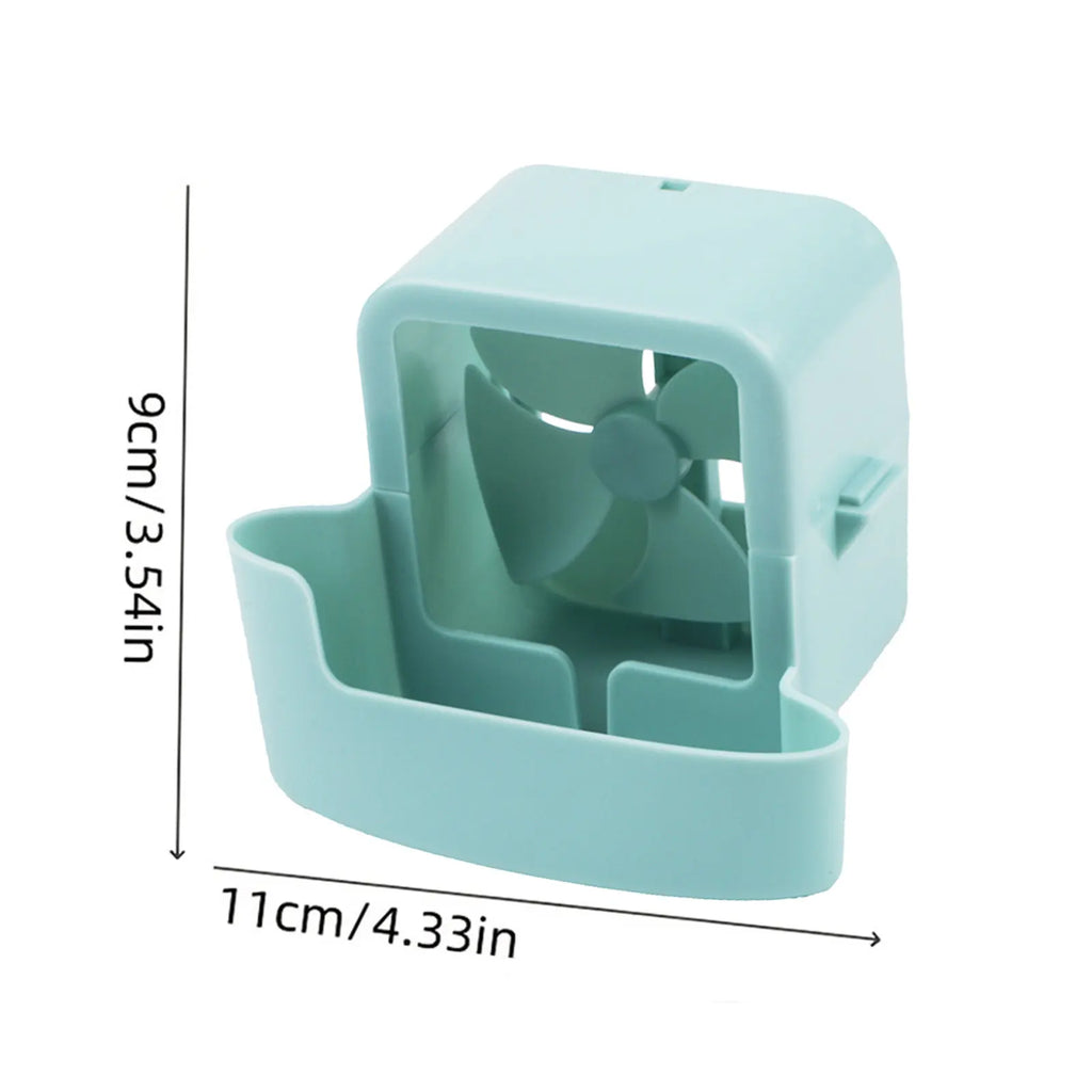 1Pcs Portable Fan Cooler With Ice Cup Cooling Accessory Summer Small Humidifier Quick Cooling Electric Fans Floor Fan Ice Cooler Qme