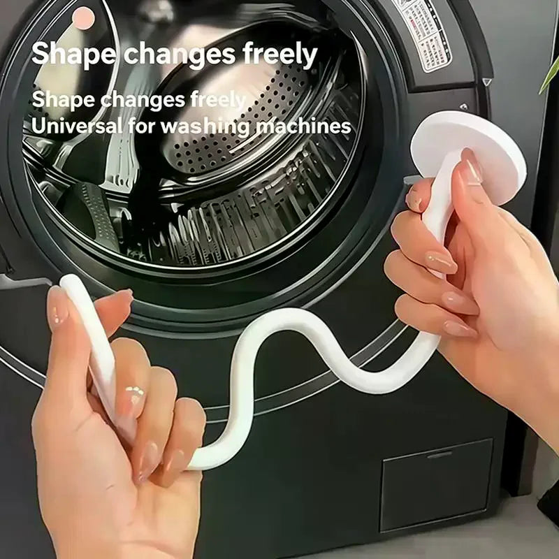 Front Washing Machine Door Strong Magnet Bracket Strong Magnetic Washing Machine Door Door Bracket Magnet Snake-Shaped Silicone Qme