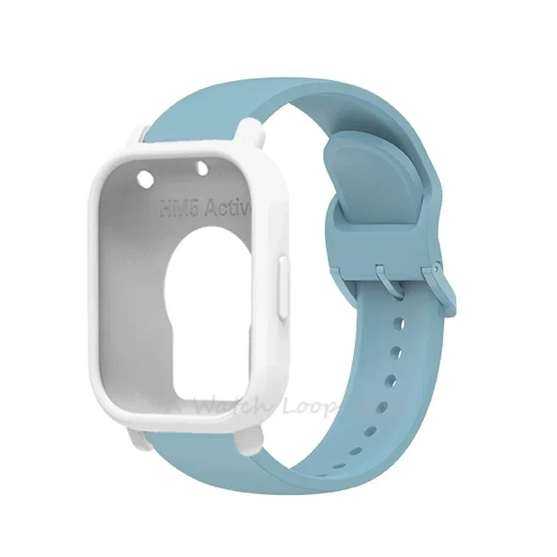 Silicone Case Strap Redmi Watch 5 Lite Active Repacement Bracelet