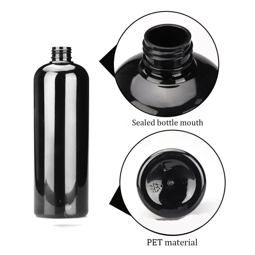 Hairdressing Spray Bottle Empty Refillable Bottles Plastic Black Dispenser Salon Water Sprayer Barber Hair Care Tools 300ML Qme