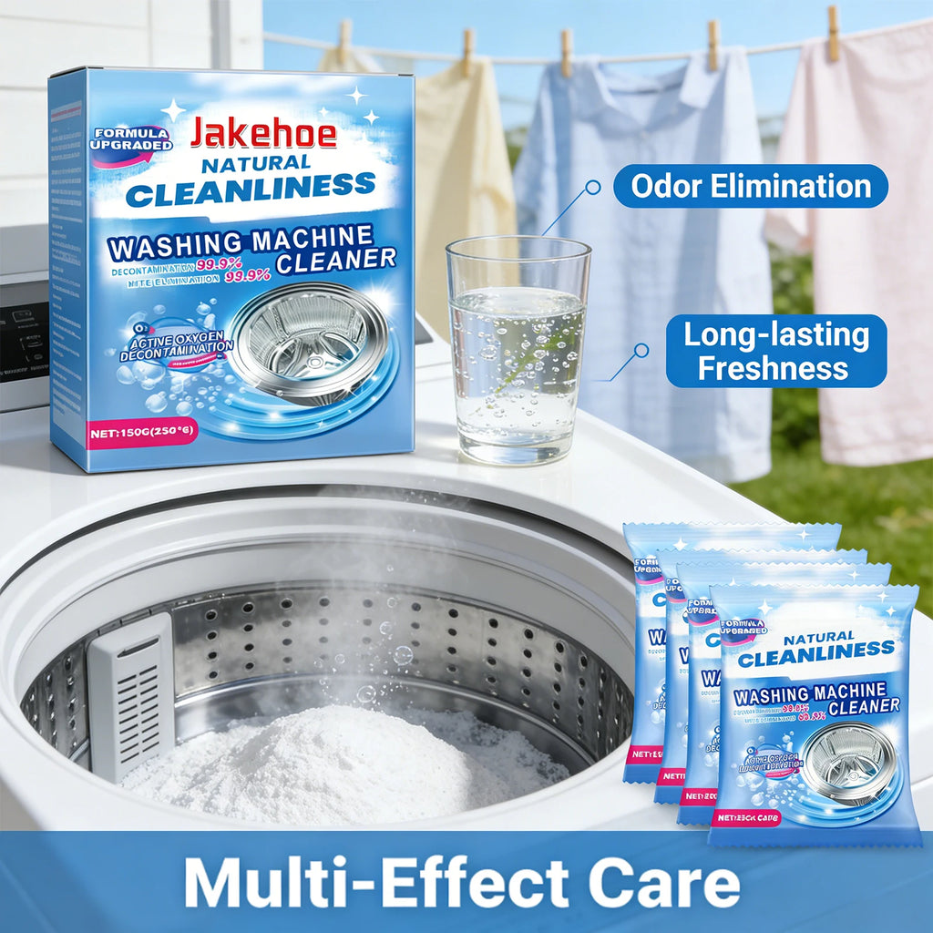 Washing Machine Cleaning Powder Effectively Clean Stubborn Dirt Eliminate Mold and Odor Multi-functional Washing Machine Cleaner Qme
