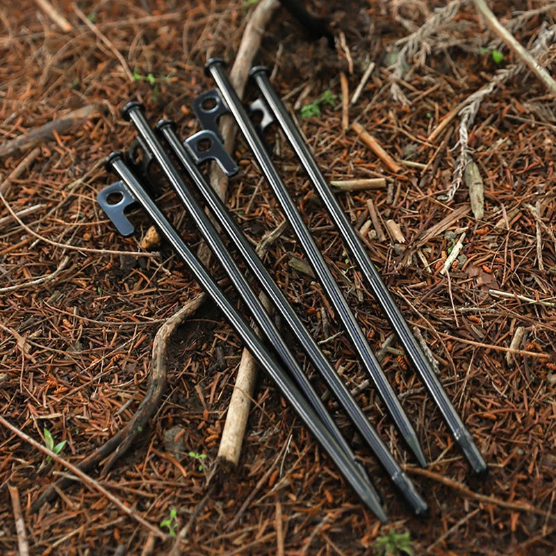 20 25 30 Tent Peg Metallic Ground Nail Cast Iron Stakes Outdoor Qme