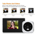 2.8 inch Video peephole Digital Door Camera Doorbell 120 Degree Angle Peephole Viewer video Eye Door Doorbell Outdoor Door Bell Qme Only C12 Doorbell