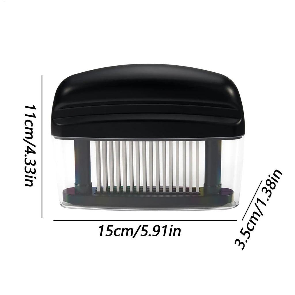 Meat Tenderizer With 48 Needles Kitchen Gadgets Needle Tenderizer Kitchen Tools For Chicken Beef Lamb Pork Veal Fish Pourtry Qme