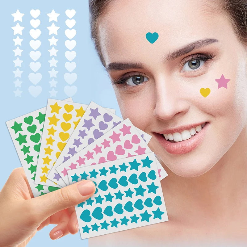 Invisible Hydrocolloid Acne Patches Waterproof Spot Treatment Pimple Qme