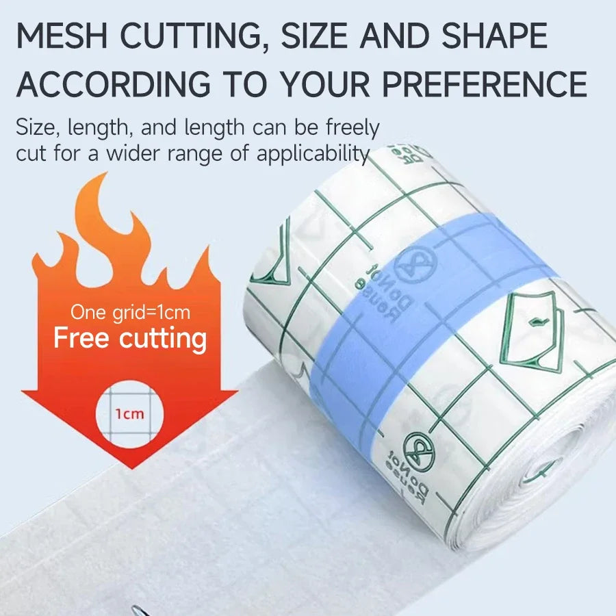 Waterproof Stretch Adhesive Bandage Protective Clear Transparent Qme