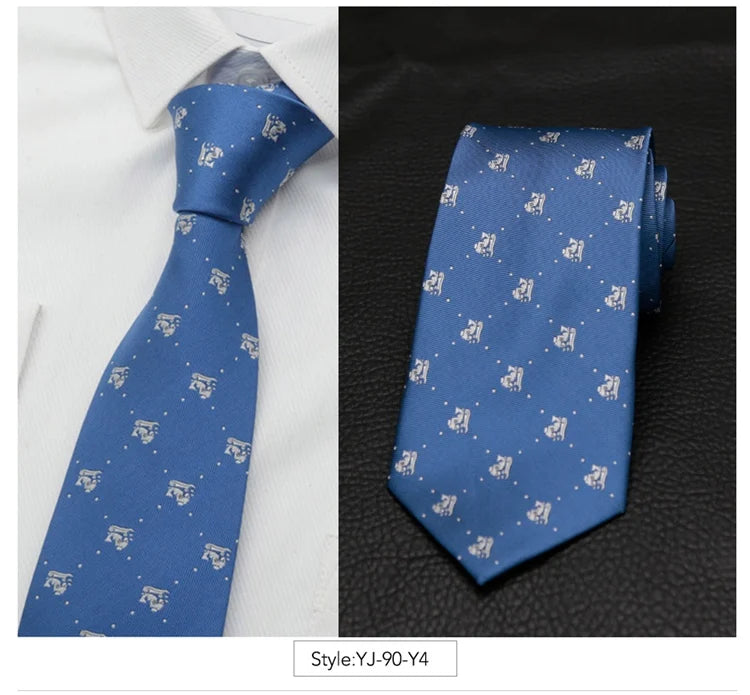 IHGSNMB Men Tie Fashion Classic Business Necktie Mens Casual Ties Qme YJ-90-Y4 China Mainland