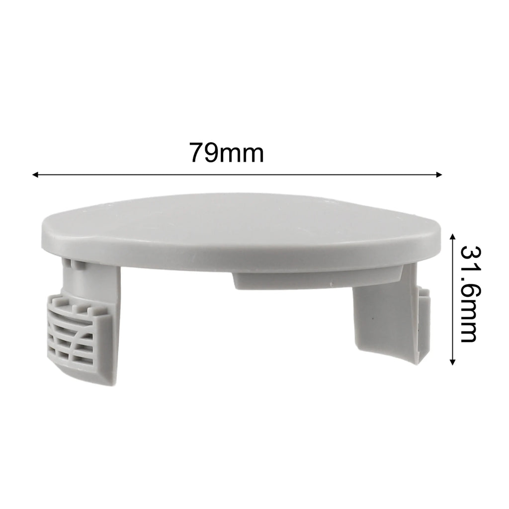 2/6pcs RAC122 Spool Covers Compatible With For RLT4027, RLT4125, RLT5027, RLT6030, RLT5127, And RLT6130 Trimmers Qme