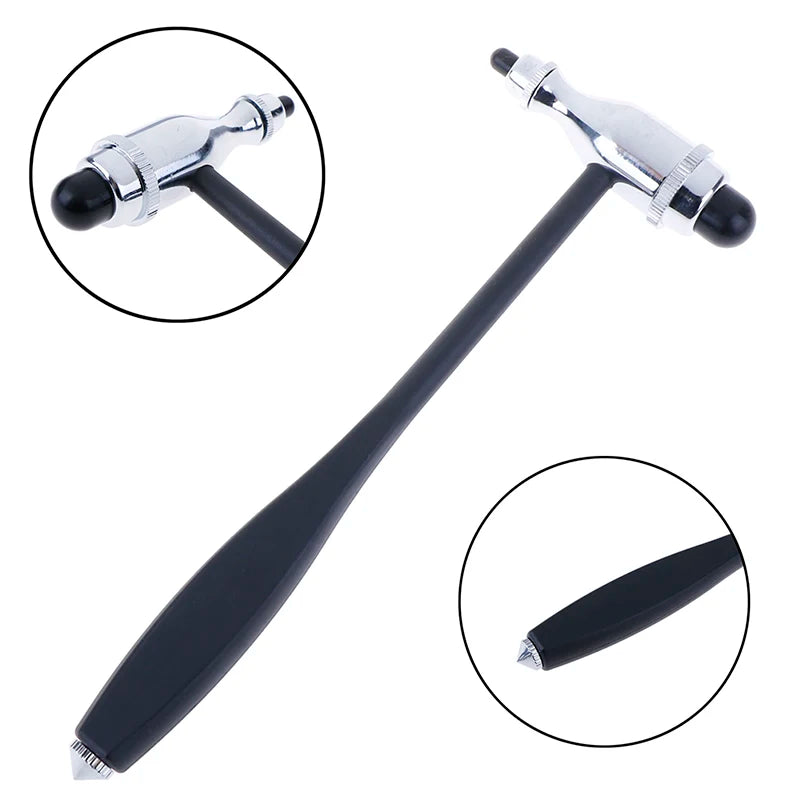 Stethoscope Percussion Hammer Multifunction Diagnostic Neurological Qme