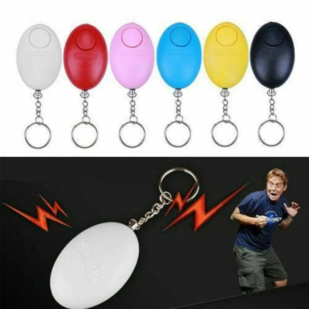 Personal Self Defense Alarm 130db Self Defense Siren Safety Alarm For Women Girl Personal Keychain Alarm Qme