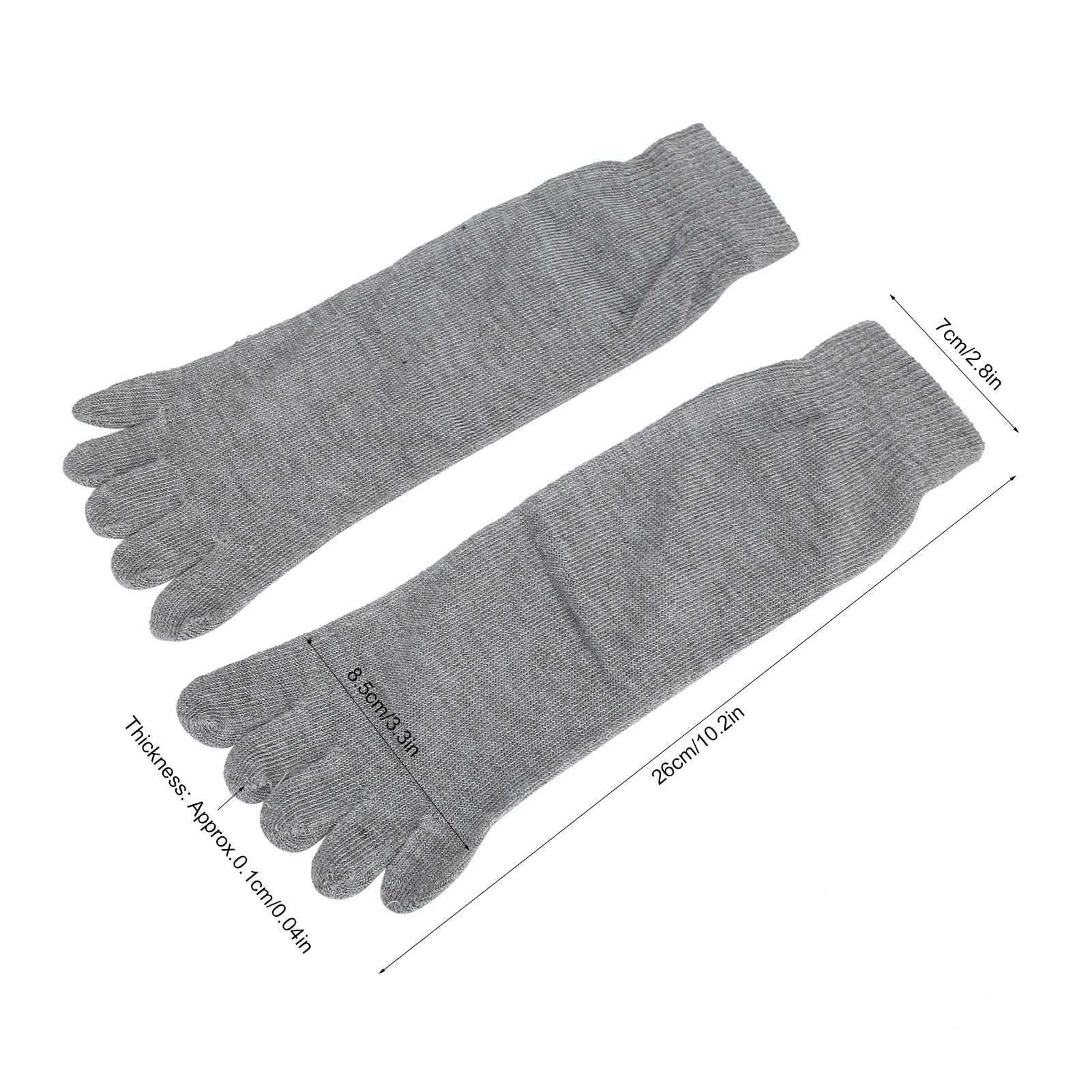 5pairs Toe Socks Breathable Five Finger Socks Prevent Foot Odor Running Yoga Socks for Men Breathable Finger Socks Men Toe Socks Qme