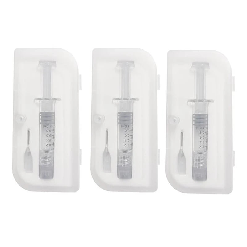 1ml Glass Syringe Borosilicate Glass Prefillable Syringe Optional Capacity Heat-resistant Reusable Borosilicate Glass Qme