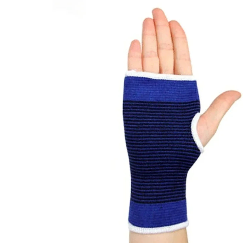 1 Sports Wristbands Cotton Knitted Elastic Wrist Support Basketball Qme 1Pcs