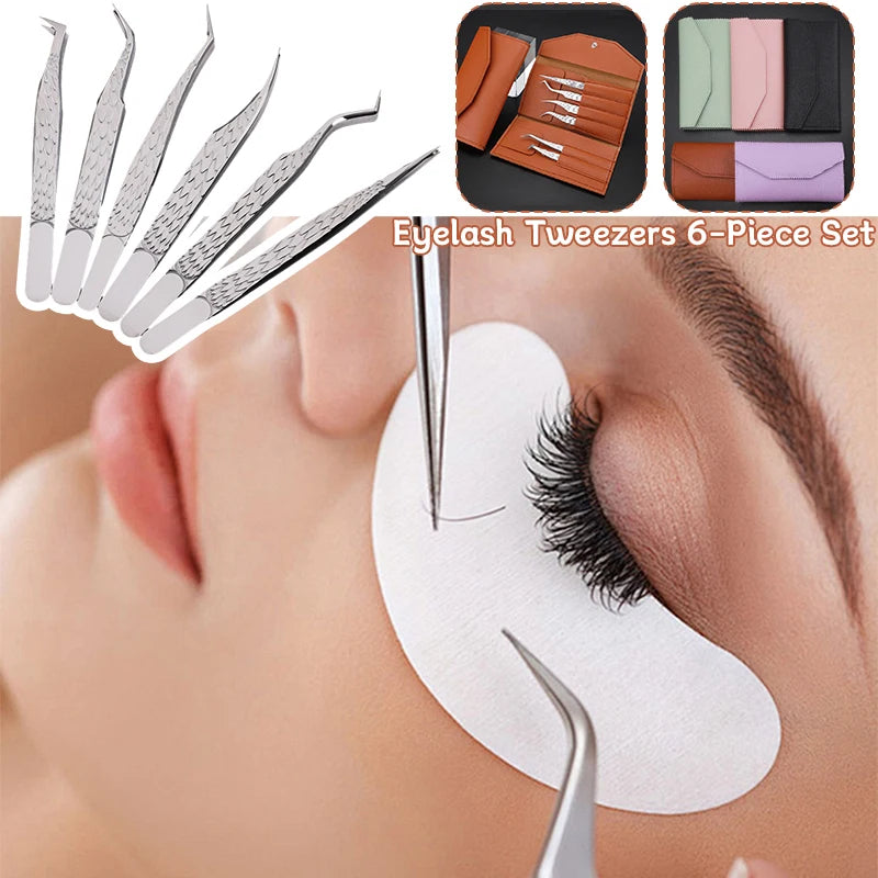 High-precision False Eyelash Tweezers Beginner Fake Extension Qme