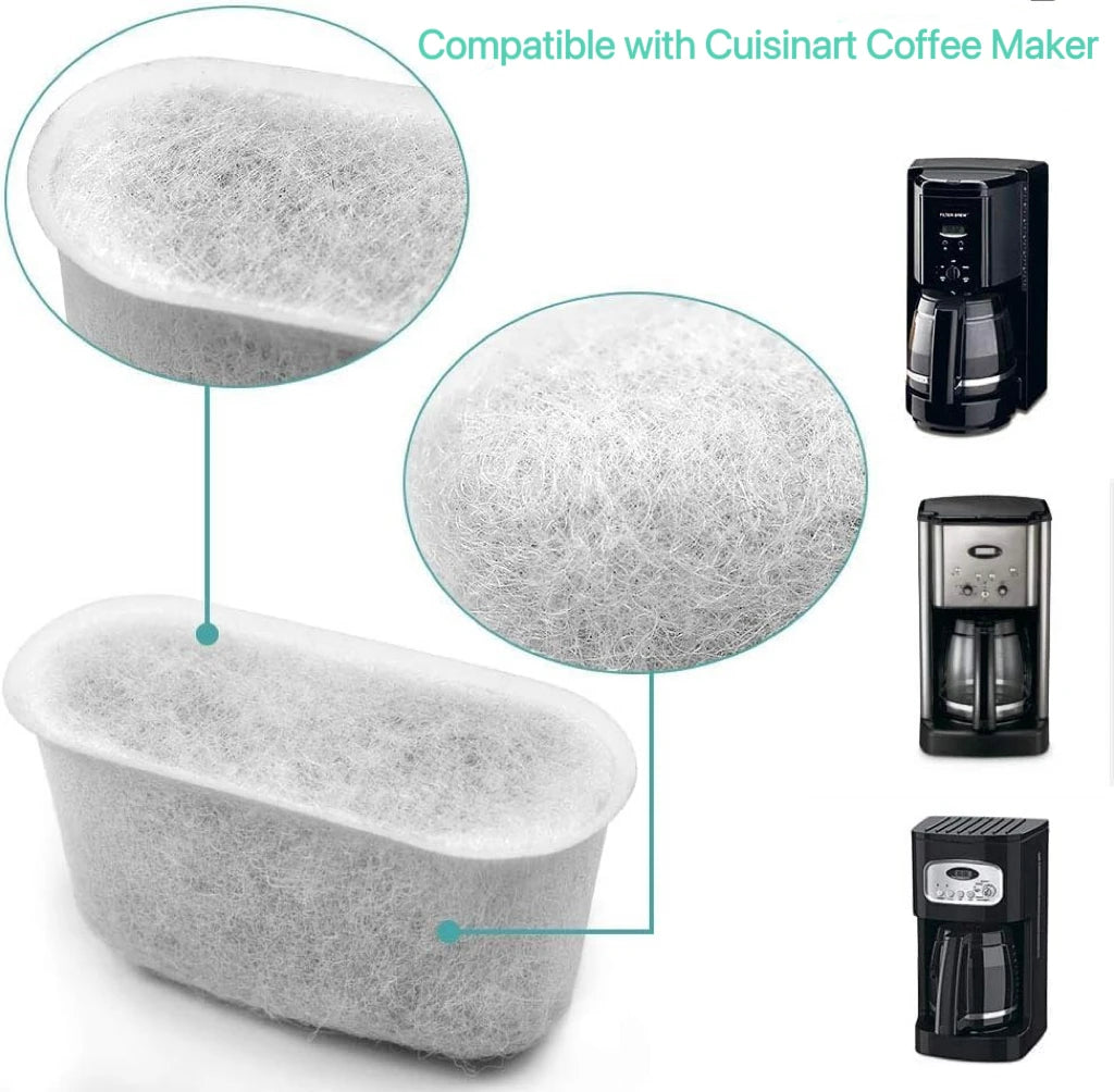 Coffee Filter Reusable Compatible Cuisinart Makers 12-14cup Charcoal Qme