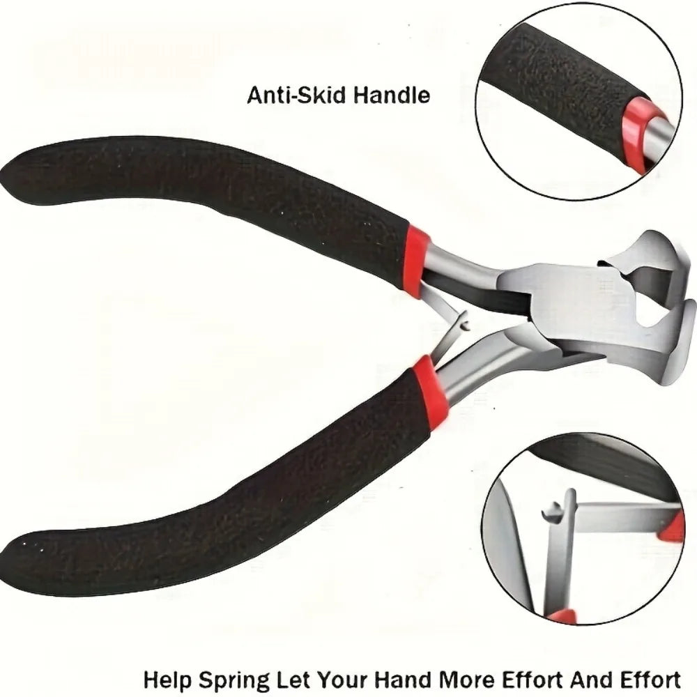 Zipper Repair Pliers, Metal Zipper Teeth Removal Tool for Leathercraft & Sewing Qme