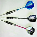 22g All Metal Dart Needle Carved Aluminum Alloy 5-line Aluminum Rod Stainless Iron Flying Needle Outdoor Sports Accessories Qme 1Pc Random color