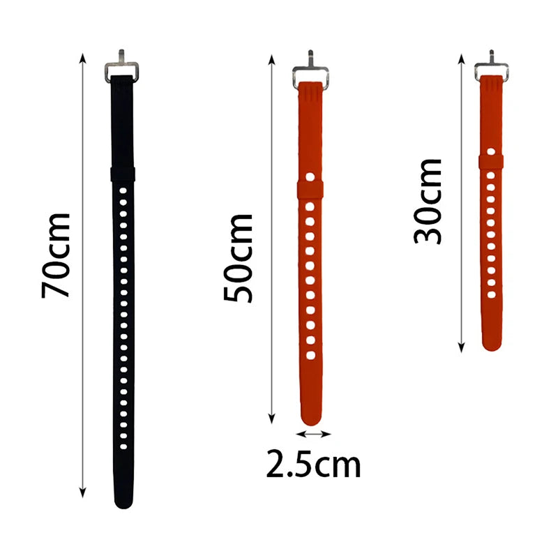 Travel Compact Tied Belt Durable Silicone Fixed Cargo Tie Down Qme
